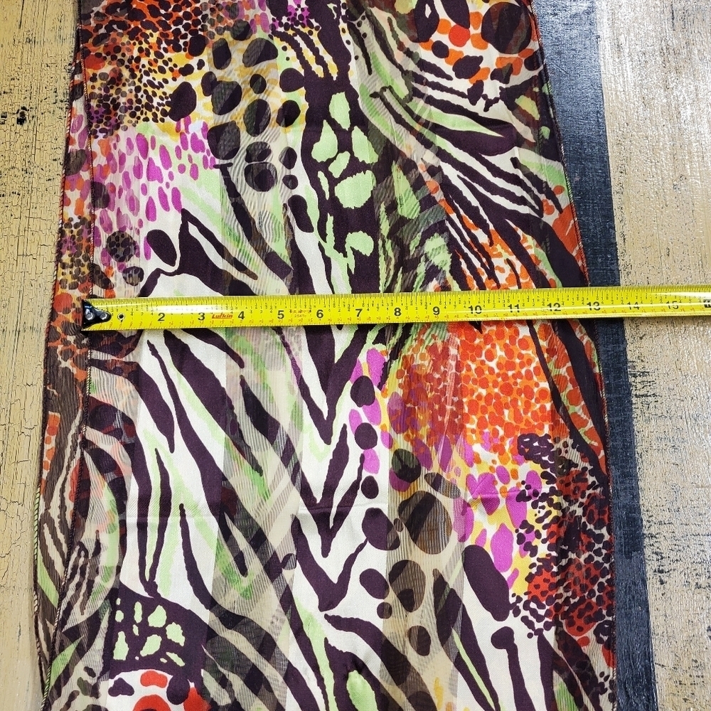 👸🧣 Wild print scarf - Picture 4 of 11